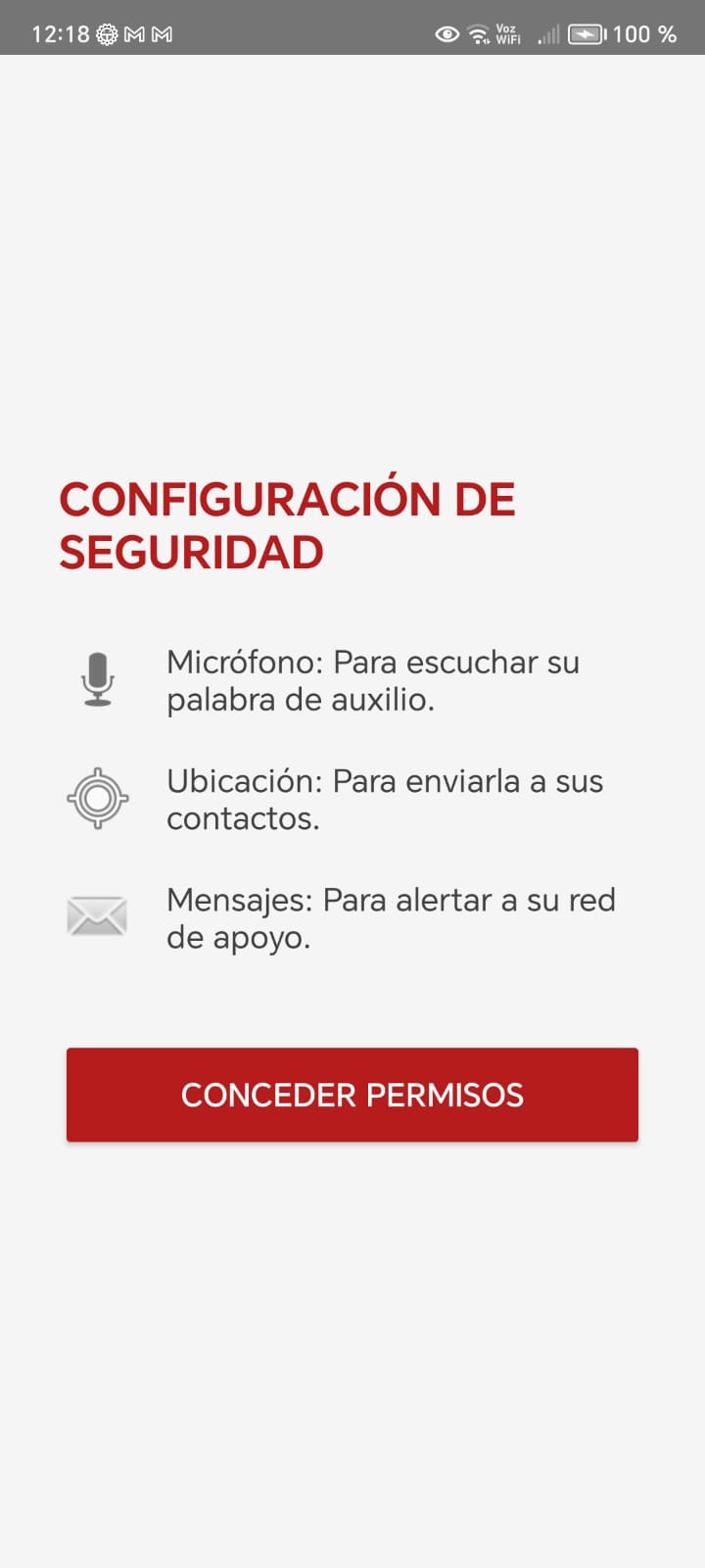 Permisos de Seguridad